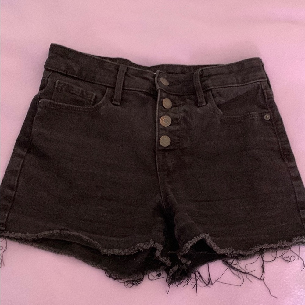 Old Navy Women's Black Denim Shorts